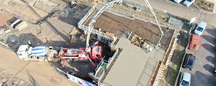 concrete floor slabs