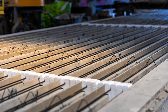 concrete t beam machine